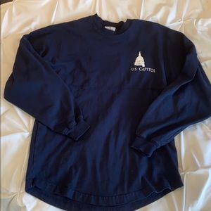 Navy blue long sleeve. Capital shirt